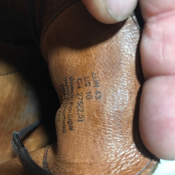 H&M Men's Size 10 Oxford Wingtips #A161 - Picture 5 of 6